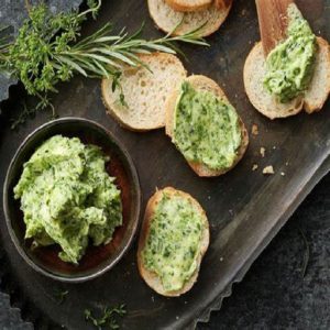 6 Panini + Kräuterbutter