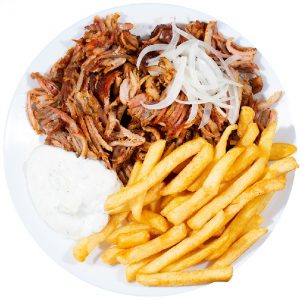 Gyros mit Pommes