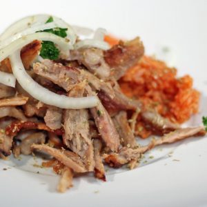 Gyros mit Zwiebeln