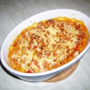 Gyros Überbacken mit Fetakäse